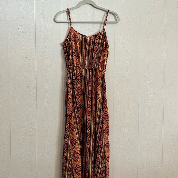 Sunset Aztec maxi dress - Picture 3 of 4